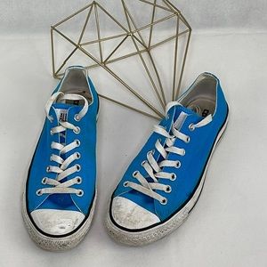 Converse All Stars Blue Low Tops